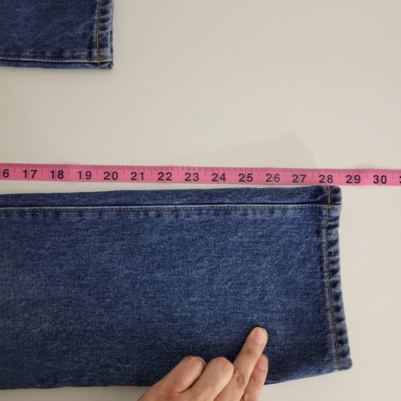 Lovers + Friends Reece Vera Cruz Distressed Button Fly Slim Straight Ankle Jeans - Picture 16 of 16